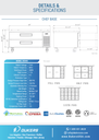 Dukers DCB48-D2 Chef Base Refrigerator with 2 Drawers