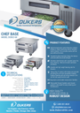 Dukers DCB52-60-D2 Chef Base Refrigerator with 2 Drawers