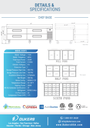 Dukers DCB72-D4 Chef Base Refrigerator with 4 Drawers