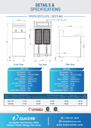 Dukers - DCF3-LPG, Commercial 40Lbs Deep Fryer with 3 Tube Burners Liquid Propane Gas BTU90000