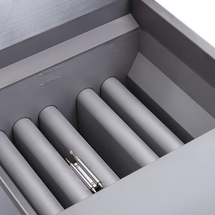 Dukers - DCF3-LPG, Commercial 40Lbs Deep Fryer with 3 Tube Burners Liquid Propane Gas BTU90000