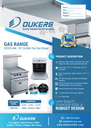 Dukers DCR24-GM 24" Gas Range with 24" Griddle