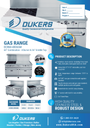 Dukers DCR60-4B36GM 60" Gas Range with Four (4) Open Burners & 36" Griddle