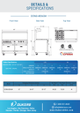 Dukers DCR60-4B36GM 60" Gas Range with Four (4) Open Burners & 36" Griddle