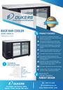 Dukers DBB48-S2 2-Door Bar and Beverage Cooler