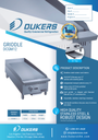 Dukers DCGM12 12 in. W Griddle with 1 Burners