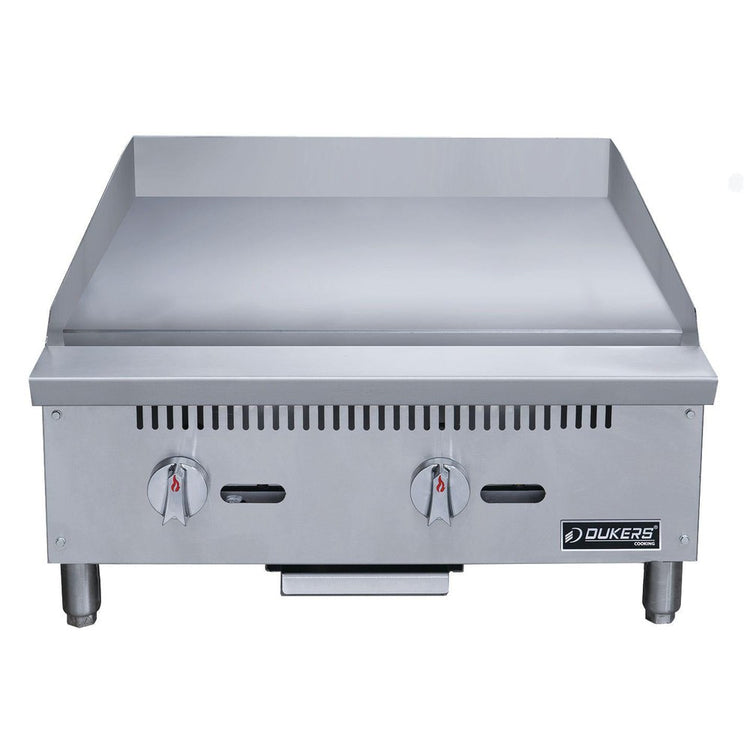 Dukers DCGM24 24 in. W Griddle with 2 Burners
