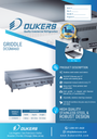 Dukers DCGMA60 60 in. W Griddle with 5 Burners