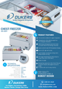 Dukers WD-500Y Commercial Chest Freezer in White