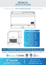 Dukers WD-500Y Commercial Chest Freezer in White