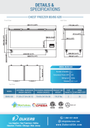 Dukers BD/BG-620 Commercial Chest Freezer