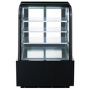 Dukers DDM48R-CB Curved Glass 48" Cake Showcase