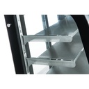 Dukers DDM48R-CB Curved Glass 48" Cake Showcase