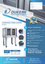 Dukers DCCOG1 Single Convection Oven