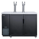 Dukers DKB48-M2 Dual Tap Kegerator Beer Dispenser