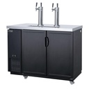 Dukers DKB48-M2 Dual Tap Kegerator Beer Dispenser