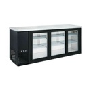 Dukers DBB72-S3 3 Door Bar and Beverage Cooler