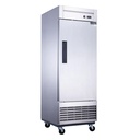 Dukers D28ER Single Door Commercial Freezer in Stainless Steel