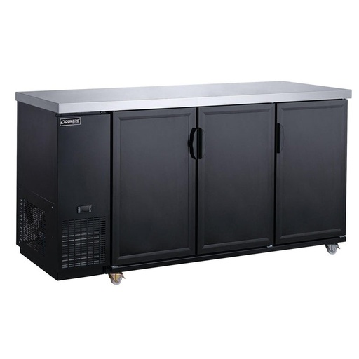 Dukers DBB72-M3 3-Door Bar and Beverage Cooler