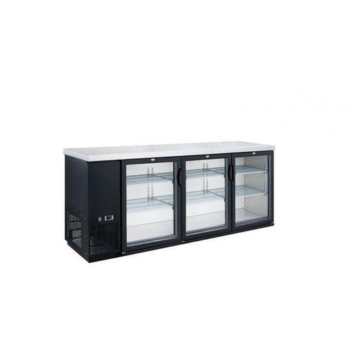 Dukers DBB72-H3 3 Door Bar and Beverage Cooler
