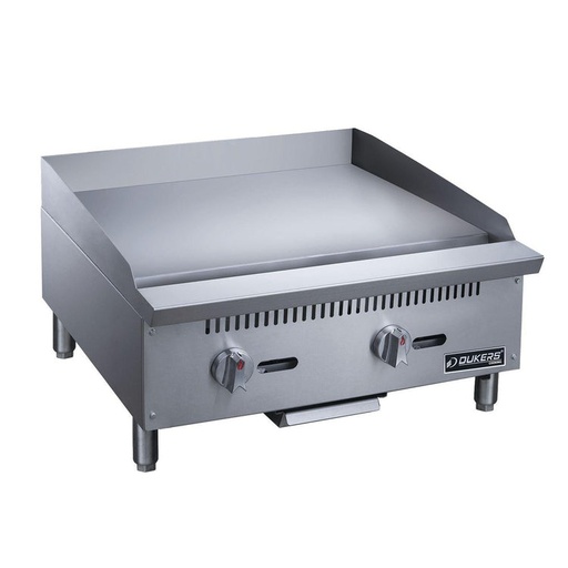 Dukers DCGMA24 24 in. W Griddle with 2 Burners